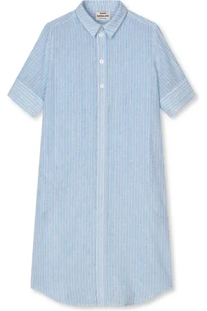 Mads Norgaard Damen, Kleider, Blau, 2XLGröße: