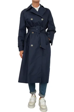 Twin-Set Damen, Mäntel, Blau, XSGröße: