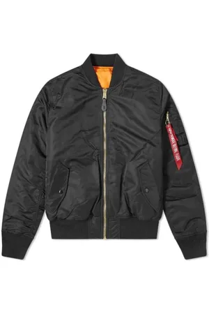 Alpha Industries Herren, Jacken, Schwarzk, XLGröße: