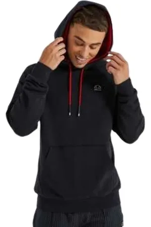 Ellesse Herren, Sweatshirts & Hoodies, Schwarzk, SGröße: