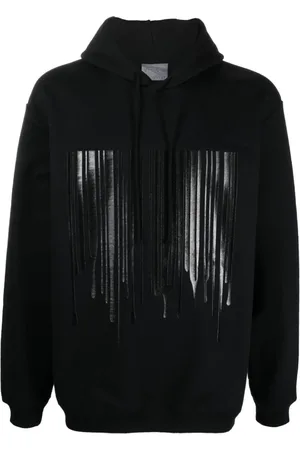 VTMNTS Herren, Sweatshirts & Hoodies, Schwarzk, LGröße: