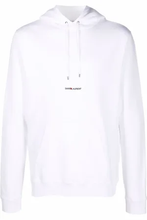 Saint Laurent Herren, Sweatshirts & Hoodies, Weiß, XSGröße: