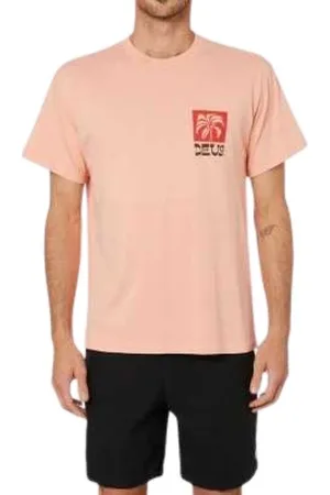 Deus Ex Machina Herren, Oberteile, Rosa, SGröße: