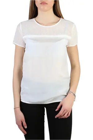 Emporio Armani Damen, Oberteile, Weiß, LGröße: