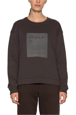 ECOALF Damen, Sweatshirts & Hoodies, Braun, SGröße: