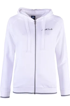 North Sails Damen, Sweatshirts & Hoodies, Weiß, 2XSGröße: