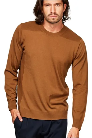 Paolo Pecora Herren, Sweatshirts & Hoodies, Braun, LGröße: