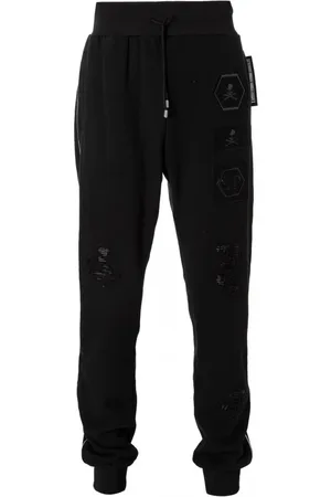 Philipp Plein Herren, Hosen, Schwarzk, SGröße: