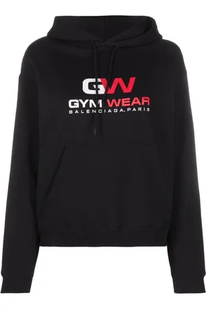 Balenciaga Damen, Sweatshirts & Hoodies, Schwarzk, LGröße: