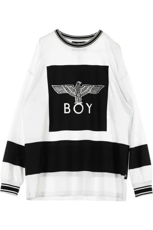 Boy London Damen, Sweatshirts & Hoodies, Weiß, MGröße: