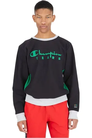 Champion Herren, Sweatshirts & Hoodies, Schwarzk, MGröße:
