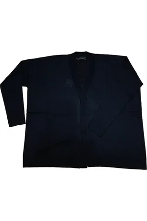 Roberto Collina Damen, Strickwaren, Schwarzk, LGröße: