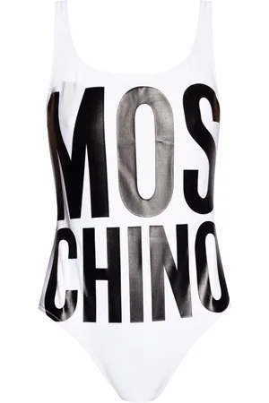 Moschino Damen, Bademode, Weiß, MGröße: