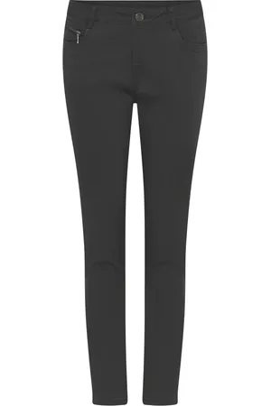 C.ro Damen, Jeans, Schwarzk, 3XLGröße: