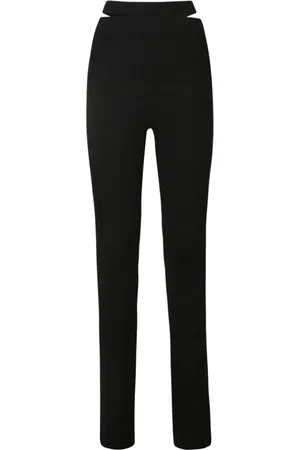 ANDREA ADAMO Damen, Hosen, Schwarzk, MGröße: