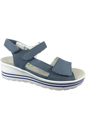 Waldläufer Damen, Schuhe, Blau, 37 1/2 EUGröße:
