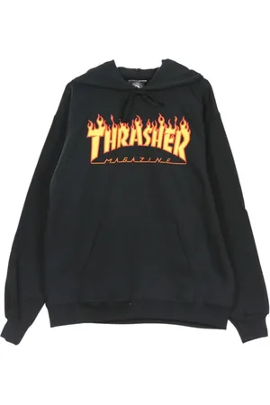 Thrasher Herren, Sweatshirts & Hoodies, Schwarzk, XLGröße: