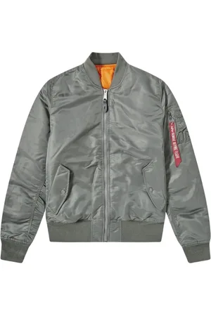 Alpha Industries Herren, Jacken, Grau, LGröße: