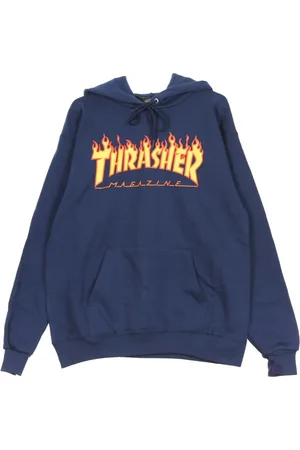 Thrasher Herren, Sweatshirts & Hoodies, Blau, SGröße:
