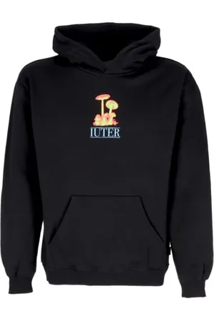 IUTER Herren, Sweatshirts & Hoodies, Schwarzk, LGröße:
