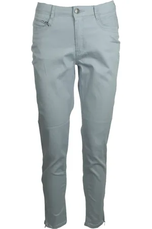 C.ro Damen, Hosen, Blau, MGröße:
