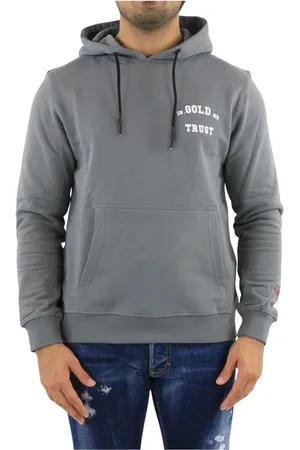 In gold we sale trust hoodie heren