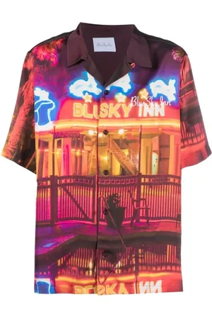 BLUE SKY INN Herren, Shirts, Rot, MGröße: