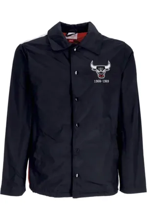Mitchell & Ness Herren, Jacken, Schwarzk, XLGröße: