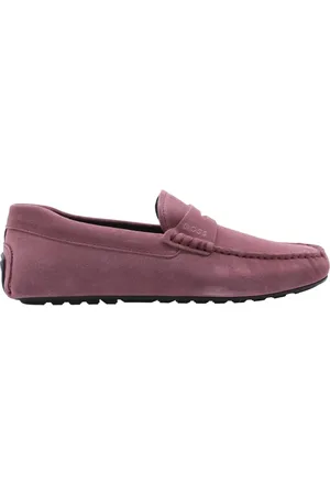 Hugo boss clearance loafers suede