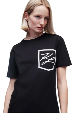 Karl Lagerfeld Damen, Oberteile, Schwarzk, LGröße: