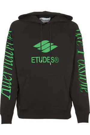 Etudes Herren, Sweatshirts & Hoodies, Schwarzk, LGröße:
