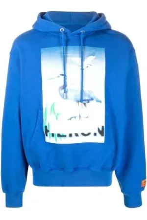 Heron Preston Herren, Sweatshirts & Hoodies, Blau, 2XLGröße: