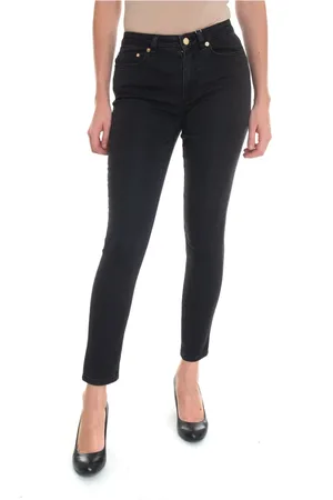 Michael Kors Damen, Jeans, Schwarzk, 3XSGröße: