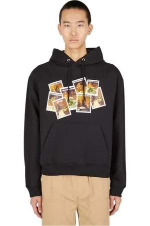 Sky High Farm Herren, Sweatshirts & Hoodies, Schwarzk, XLGröße: