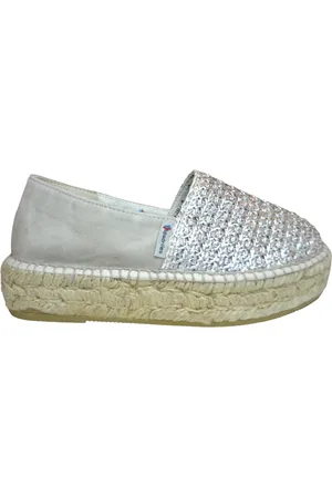 Espadrilles Damen, Schuhe, Grau, 37 EUGröße: