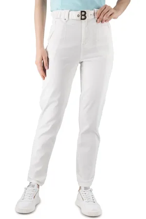 Blugirl Damen, Hosen, Weiß, W25Größe: