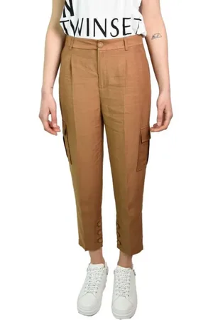 Blugirl Damen, Hosen, Braun, SGröße: