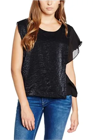Pepe Jeans Damen, Oberteile, Schwarzk, XSGröße: