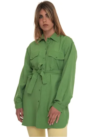 pennyblack Damen, Blusen & Hemden, Grün, MGröße: