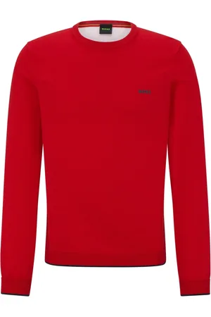 HUGO BOSS Herren, Sweatshirts & Hoodies, Rot, LGröße: