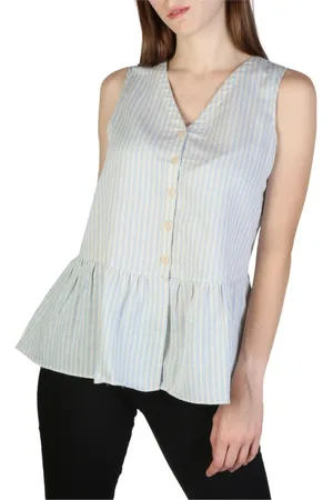 Armani Exchange Damen, Oberteile, Blau, LGröße: