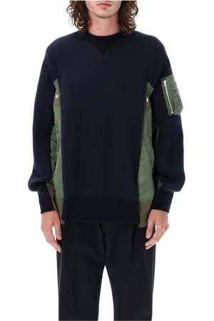 SACAI Herren, Sweatshirts & Hoodies, Blau, LGröße: