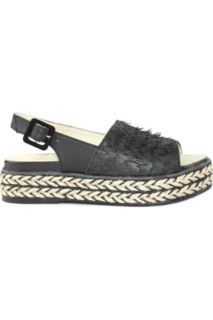 Espadrilles Damen, Schuhe, Schwarzk, 36 EUGröße: