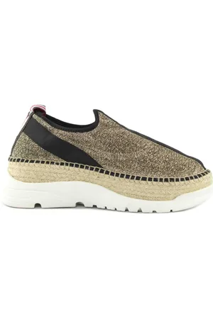 Espadrilles Damen, Schuhe, Gelb, 39 EUGröße:
