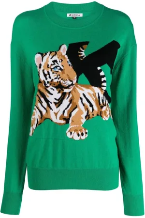 KRIZIA Damen, Sweatshirts & Hoodies, Grün, 2XSGröße: