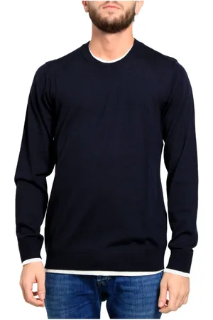 Paolo Pecora Herren, Sweatshirts & Hoodies, Blau, SGröße:
