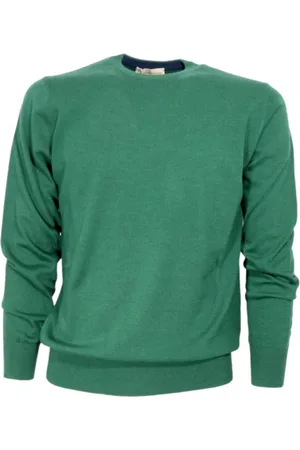 CASHMERE COMPANY Herren, Sweatshirts & Hoodies, Grün, 4XLGröße: