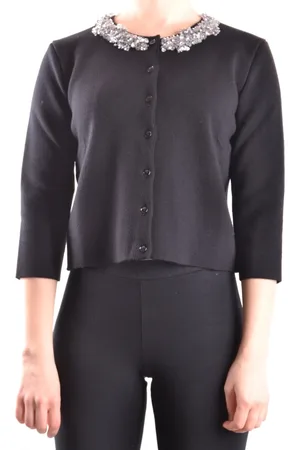 Blugirl Damen, Strickwaren, Schwarzk, SGröße: