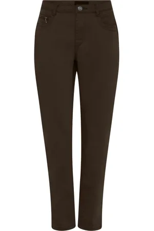 C.ro Damen, Jeans, Braun, 3XLGröße: