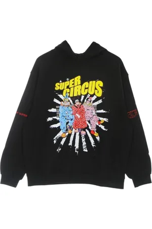 Vision Of Super Herren, Sweatshirts & Hoodies, Schwarzk, SGröße: